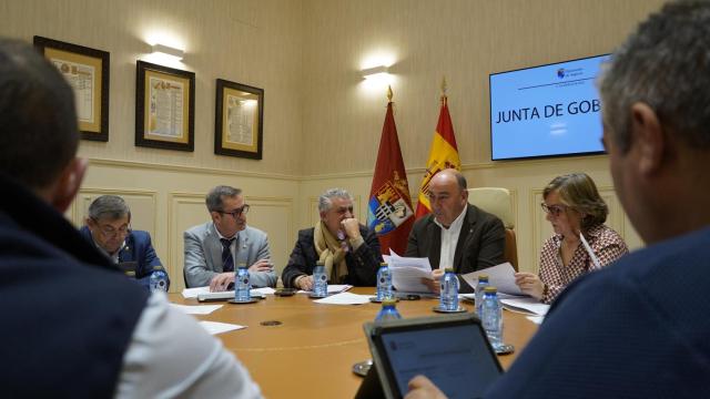 Reunión de la Junta de Gobierno de la Diputación de Segovia