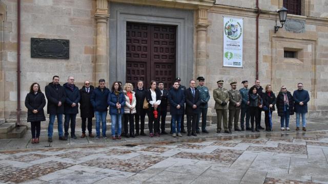 Minuto de silencio en Zamora por el Día Europeo en Memoria de las Víctimas del Terrorismo