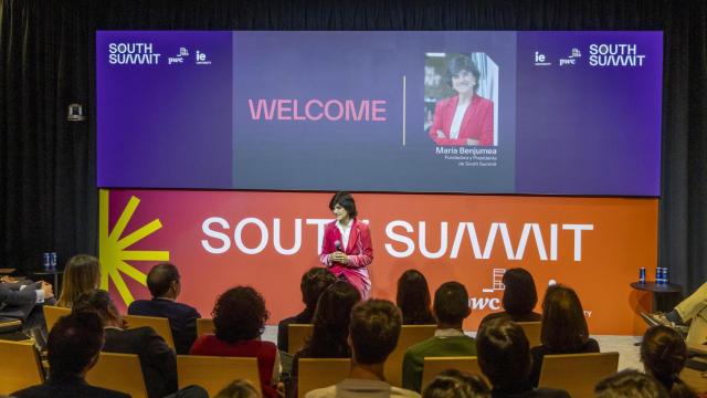 María Benjumea, presidenta y fundadora de South Summit, en la presentación del informe este 11 de marzo.