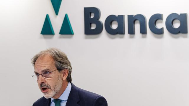 El consejero delegado de Banca March, José Luis Acea, interviene durante la presentación de sus resultados de 2023.