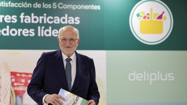 Juan Roig, tras la presentación de los resultados de Mercadona. Efe / Ana Escobar