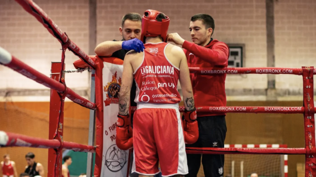 Competición de boxeo.