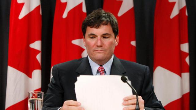 El ministro de Finanzas de Canadá, Dominic LeBlanc.