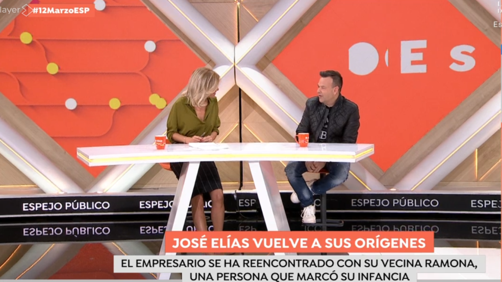 José Elías es entrevistado por Susanna Griso