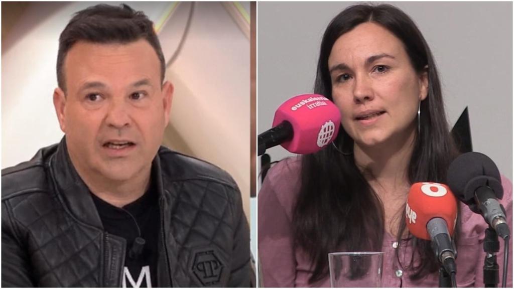 José Elías y Arantxa Tirado se enzarzan en 'Espejo Público'