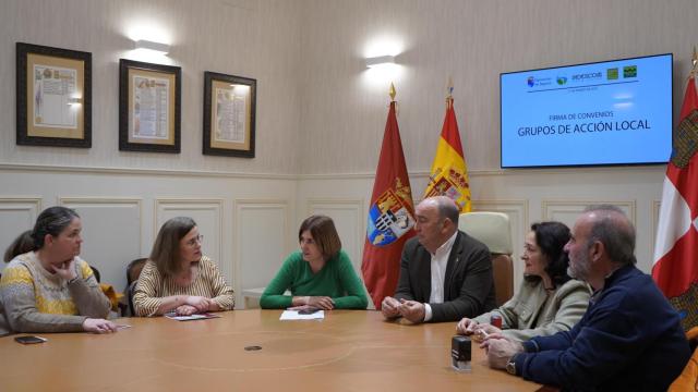 Firma de los convenios de los Grupos de Acción Local de la provincia de Segovia