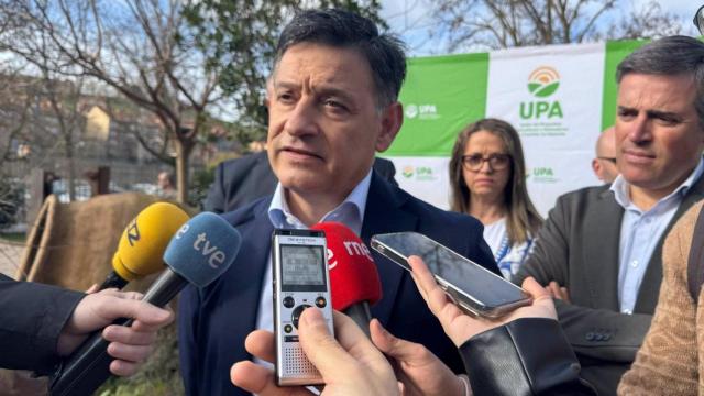 Julián Morcillo, secretario general de Unión de Pequeños Agricultores de Castilla-La Mancha. Foto: EP.