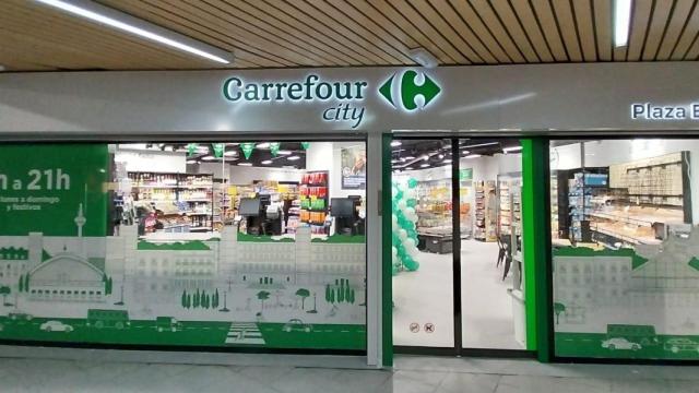 Carrefour en el Metro de Madrid