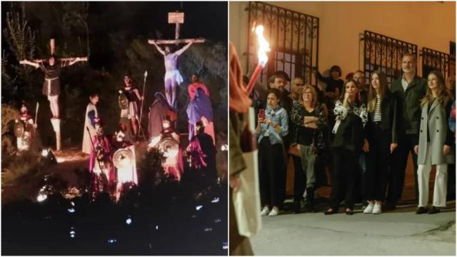 La Semana Santa de Chinchón y la visita de los Reyes al pueblo.