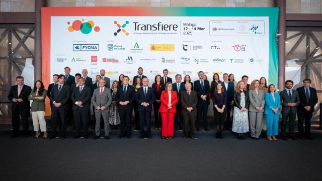 Acto de inauguración de Transfiere.