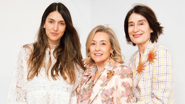 Valentina Suárez Zuloaga, Elena Fraguas y Margarita Ruyra de Andrade.