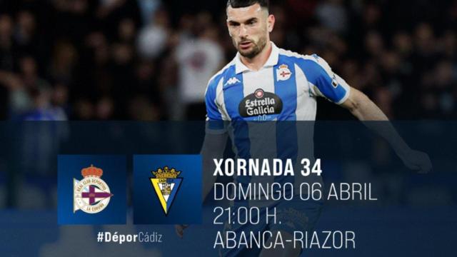 El Deportivo - Cádiz ya tiene fecha y horario