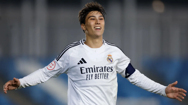 La estrella del Real Madrid Castilla, Gonzalo García.