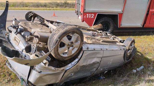 Accidente en Benavente