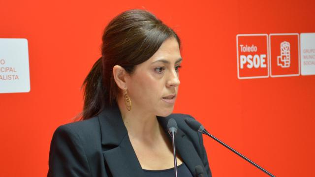 Noelia de la Cruz, portavoz del PSOE de Toledo.