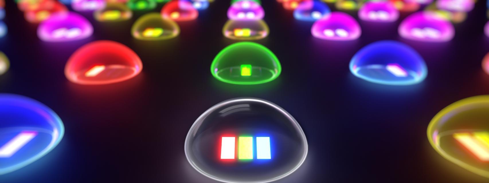 La tecnología RGB LED de Sony.