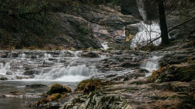 Cascadas del río Âncora (Portugal)