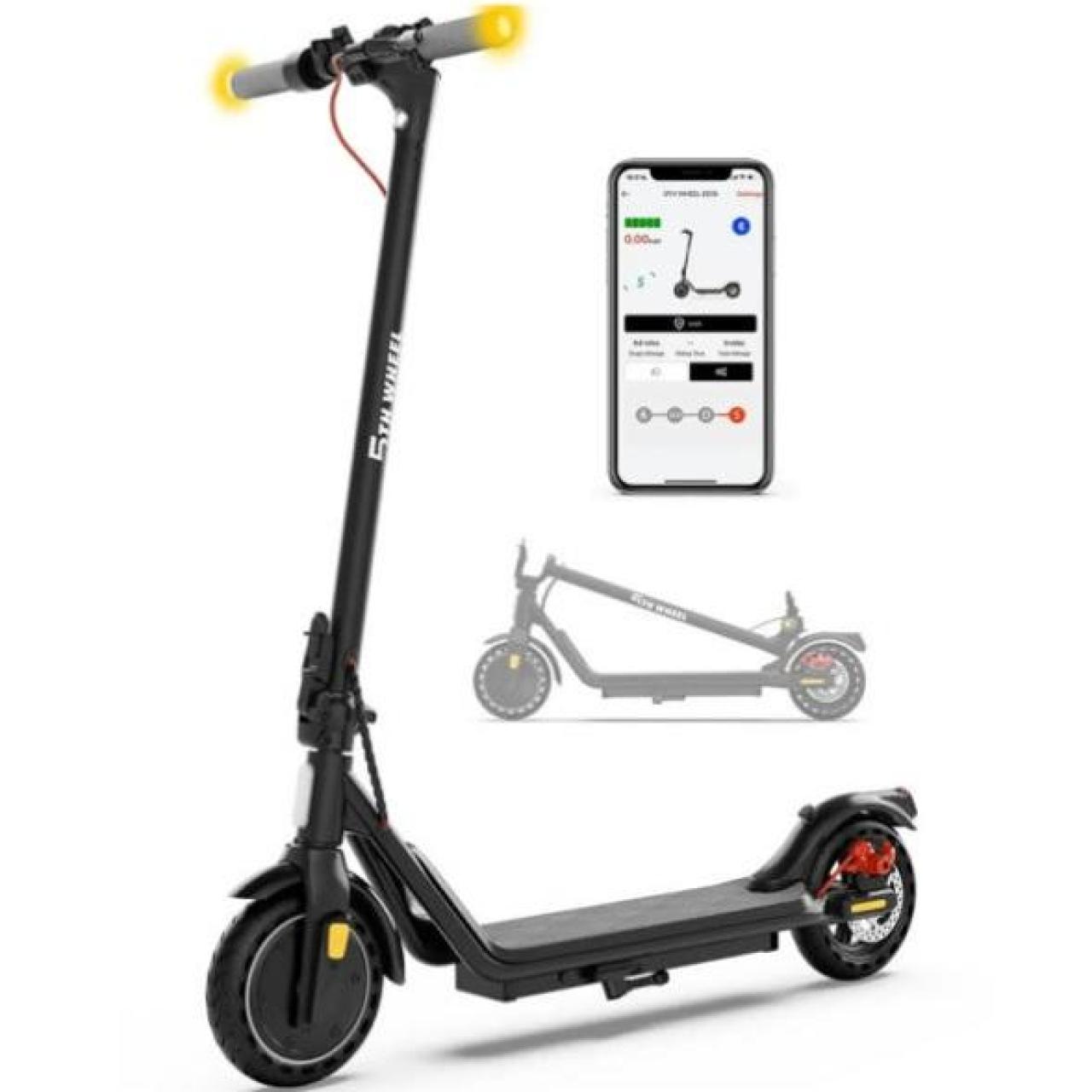 El scooter de Walmart puede recorrer hasta 19 kilómetros con una sola carga.