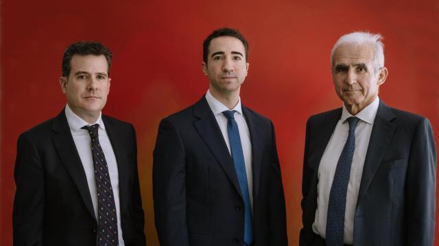 El equipo de Tesys EAF: Iván Ferrándiz, Antonio Fernández Quesada y César Sala.