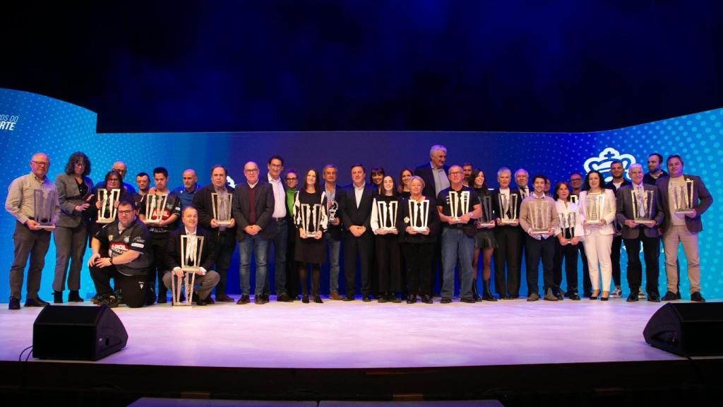 Ana Peleteiro y César Carballeira, distinguidos mejores deportistas de la provincia de A Coruña