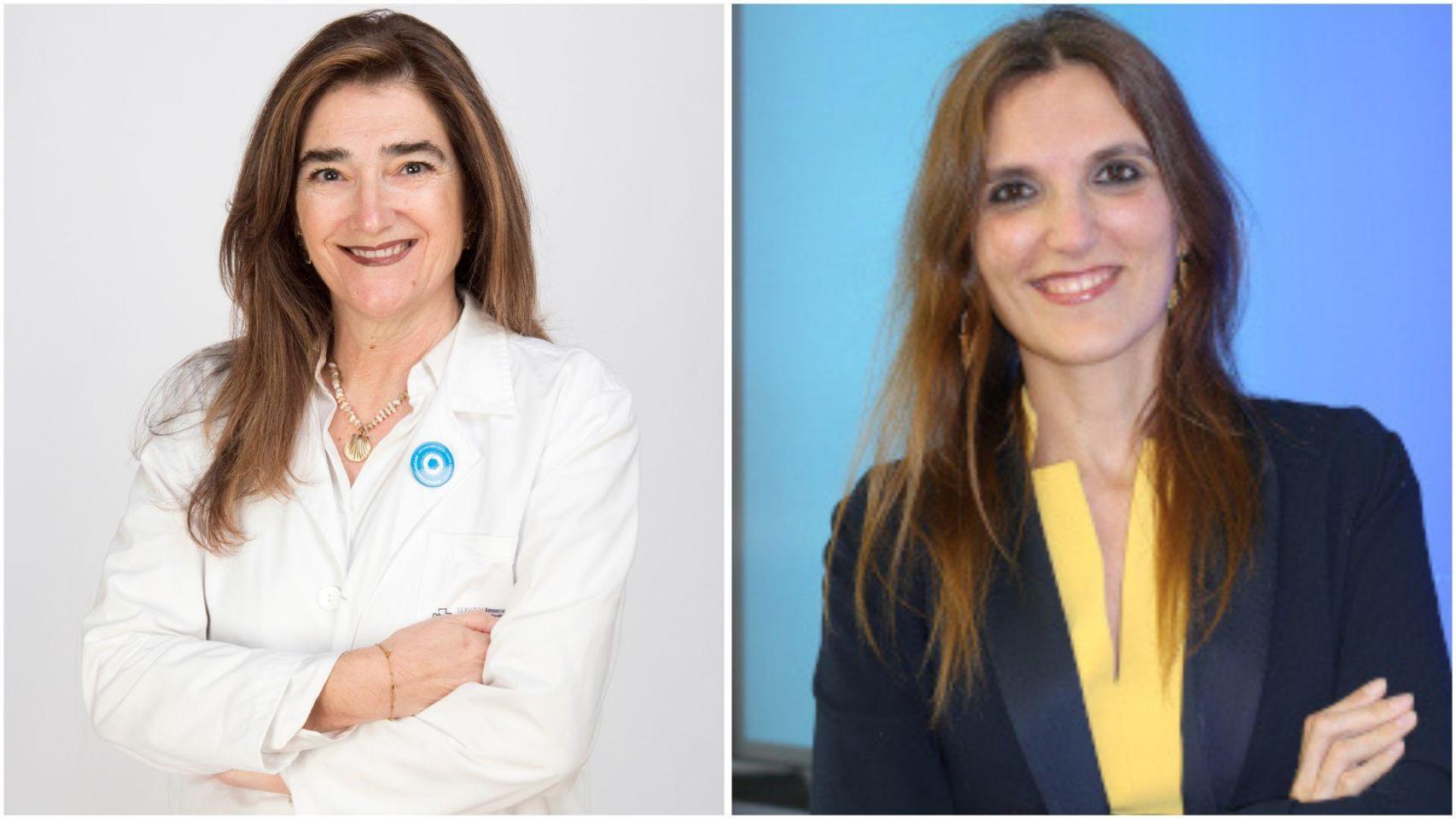 Manuela Gago y Noelia Tarazona, Premios Ramiro Carregal de Oncología 2025.