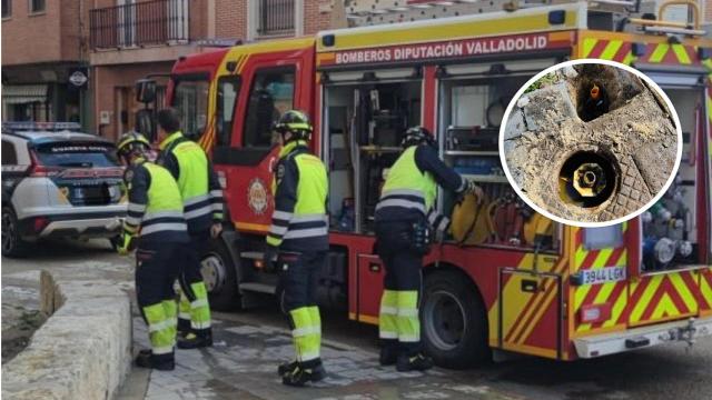 Bomberos de la Diputación de Valladolid en Mojados