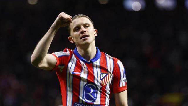 Conor Gallagher, con el Atlético de Madrid