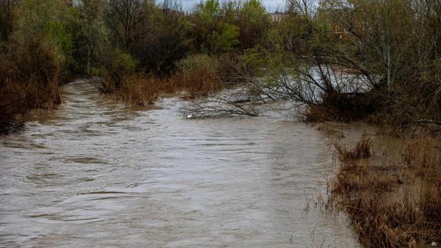 El Tajo a su paso por Talavera de la Reina.