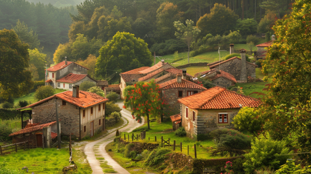 Pueblo de Galicia.