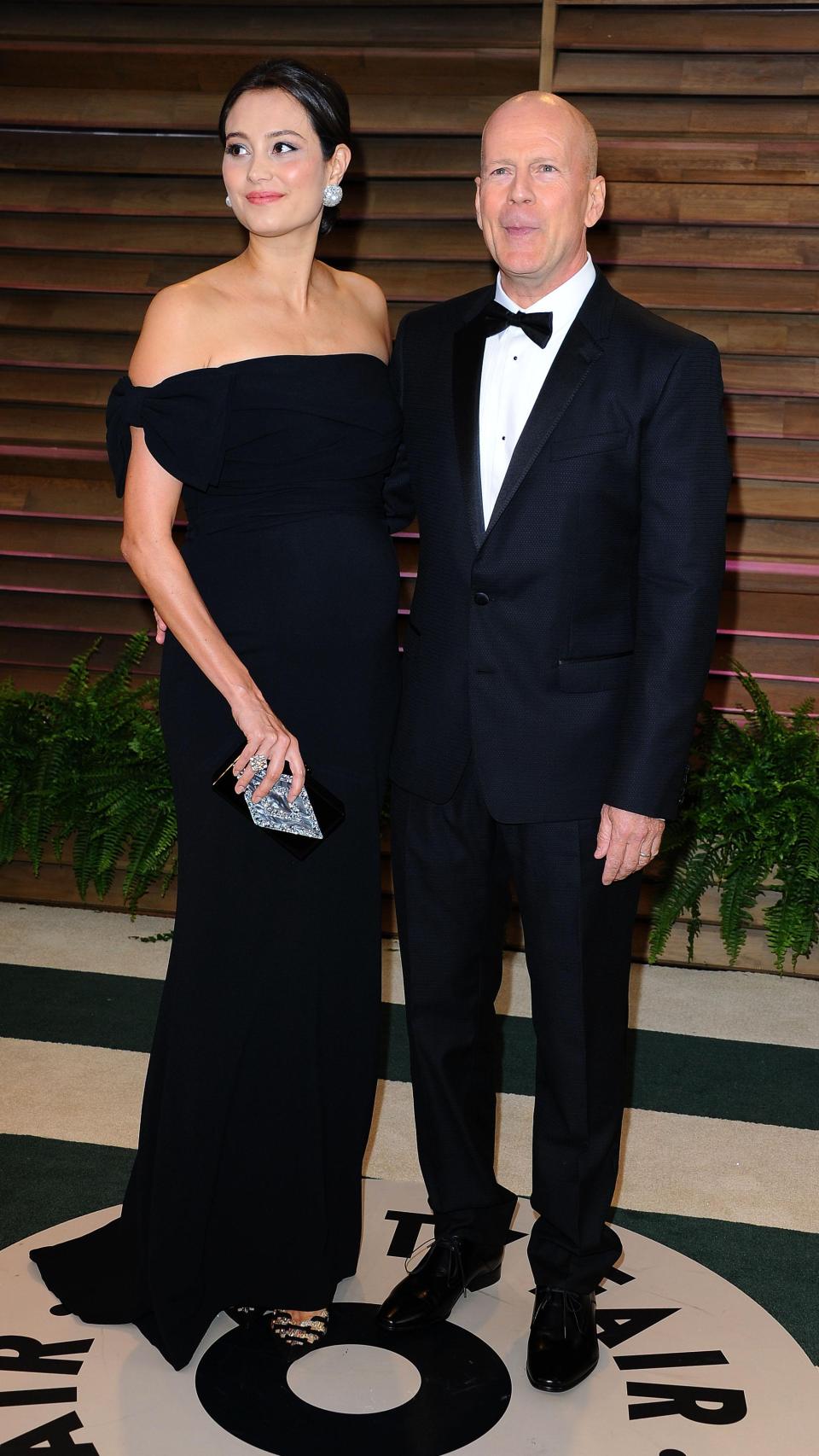 Bruce Willis con su esposa, Emma Heming.