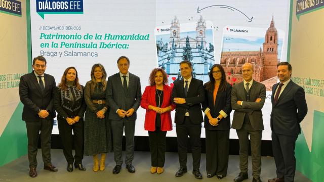 El alcalde de Salamanca, en el desayuno organizado por la Agencia EFE en Madrid