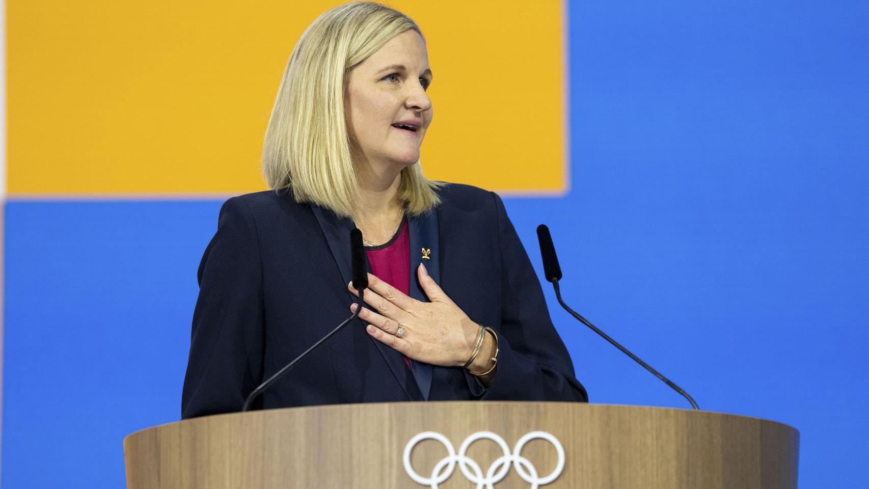 Kirsty Coventry, de la piscina a primera presidenta del COI para lidiar con Trump, Rusia y la polémica del deporte trans