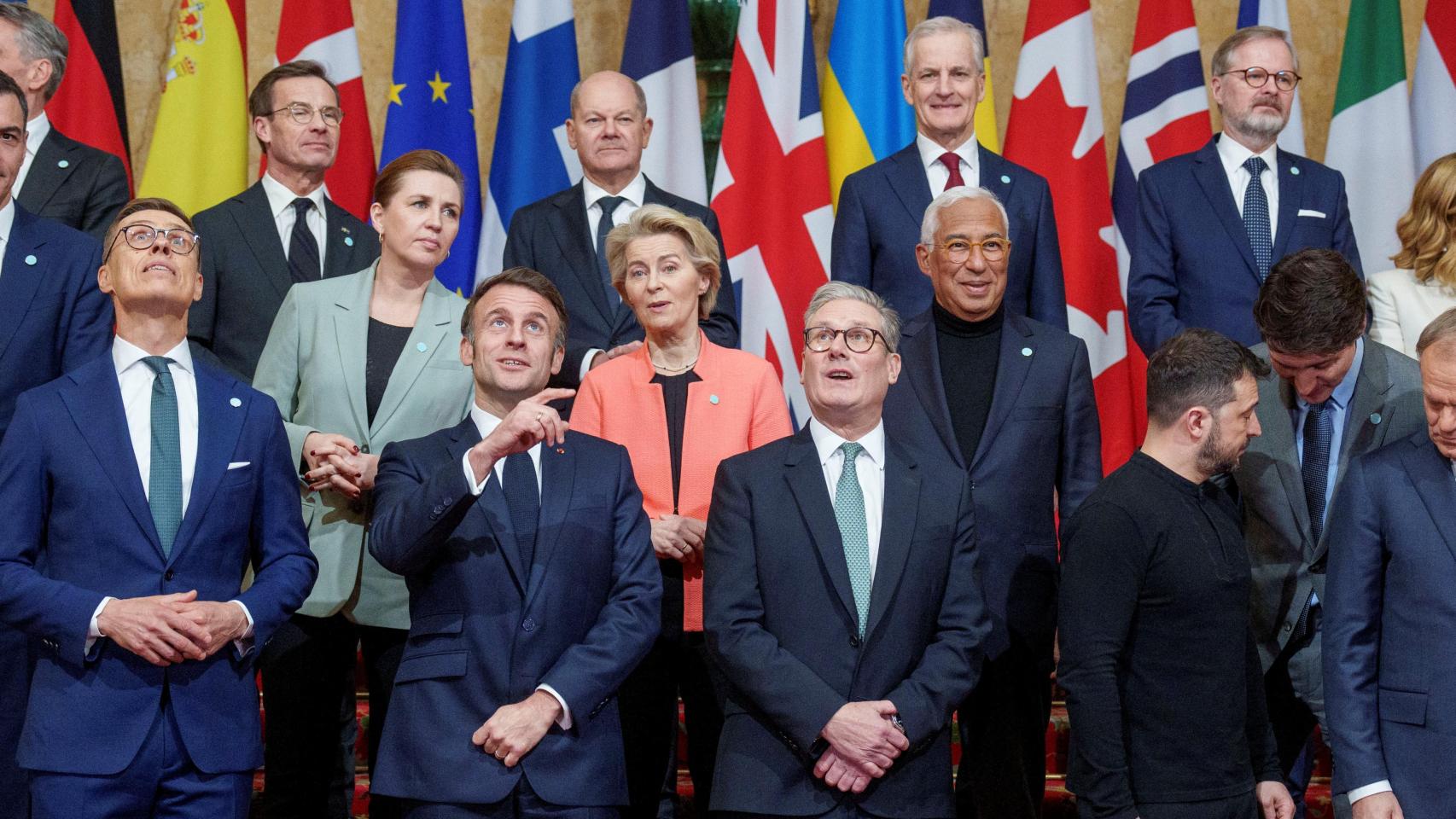 Las potencias europeas se reunirán con Zelenski en París para discutir la entrada de la UE en las negociaciones de paz