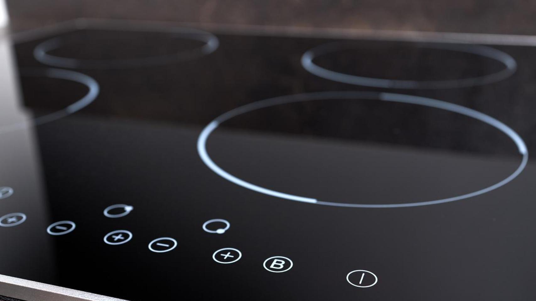 Una placa vitrocerámica.