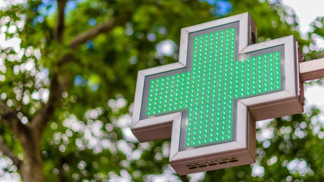 La cruz verde, sólo en Farmacias