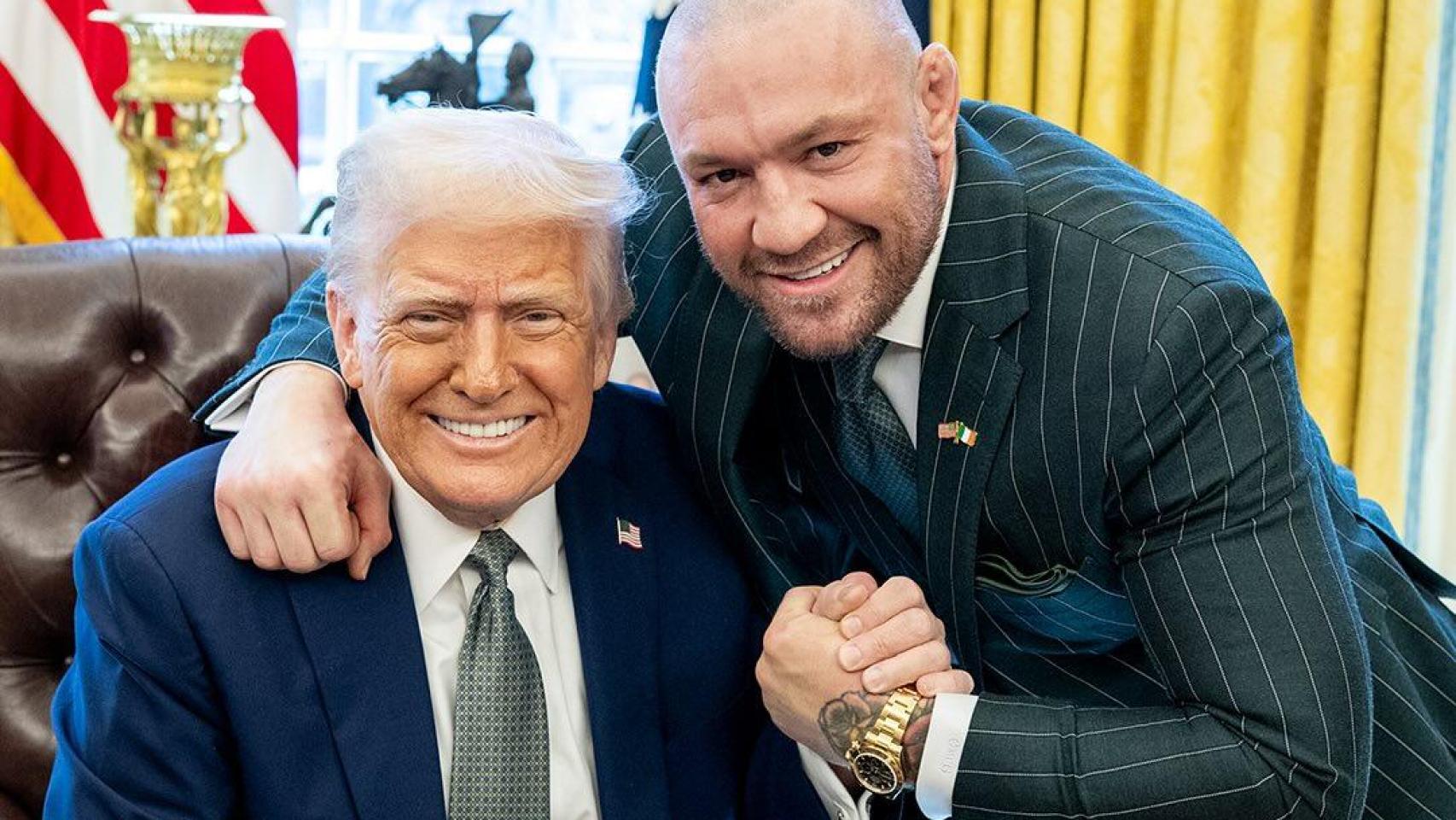 McGregor cambia de vida: de la condena por abuso y la pelea frustrada con Topuria a presidir Irlanda con la ayuda de Trump