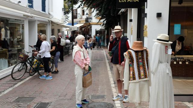 Ciudadanos extranjeros en la Costa del Sol.