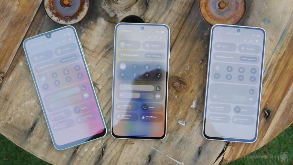 Samsung Galaxy A56, A36 y A26