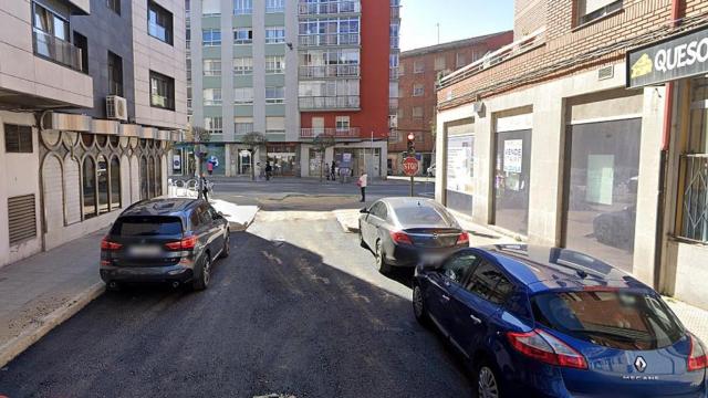 Calle Pérez Galdós 1 en León donde se ha producido la agresión