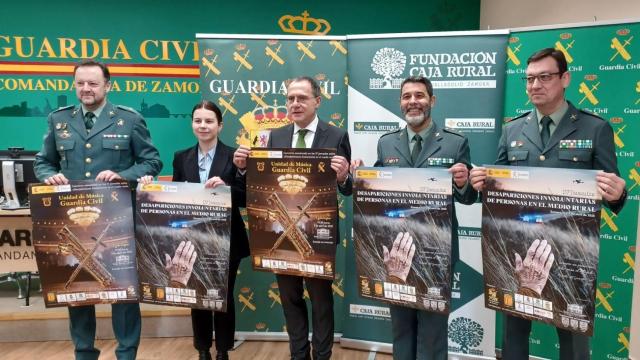 La Guardia Civil de Zamora presenta las IV Jornadas sobre Desapariciones Involuntarias de Personas en el Ámbito Rural