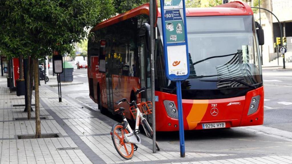 Uno de los autobuses del Consorcio, en una imagen de archivo.
