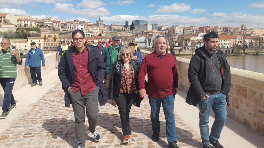 Reapertura del Puente de Piedra de Zamora tras su restauración