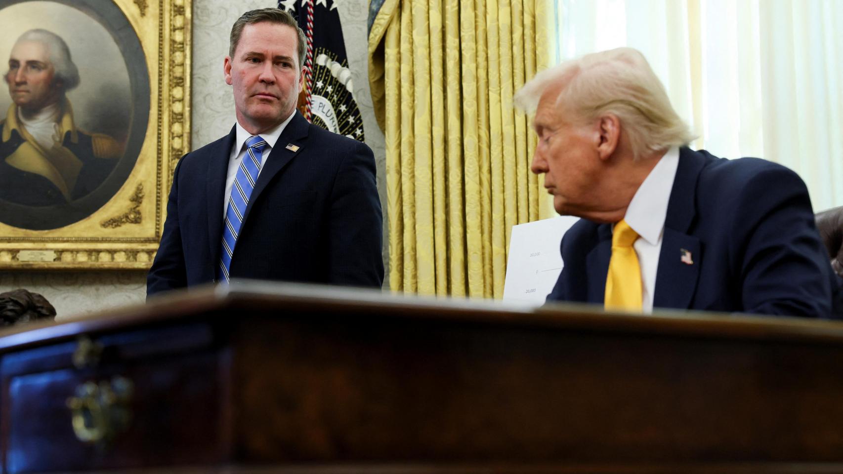 El 'Signalgate' se cobra su primera cabeza en el Gobierno de Trump: Waltz cesa como asesor de Seguridad Nacional