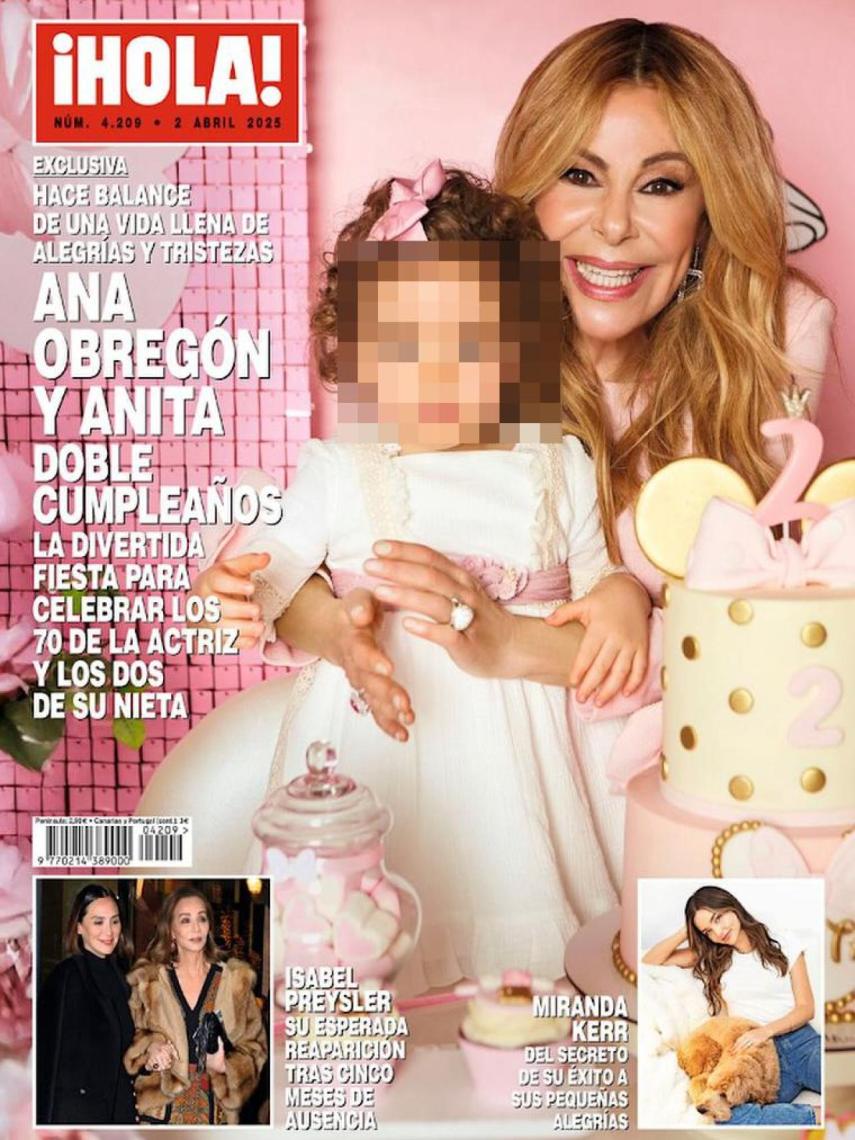 Portada de la revista '¡HOLA!'