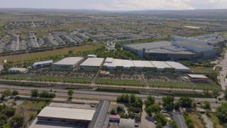 Render del parque comercial en Aranjuez, promovido por Alerce Iberian Properties.