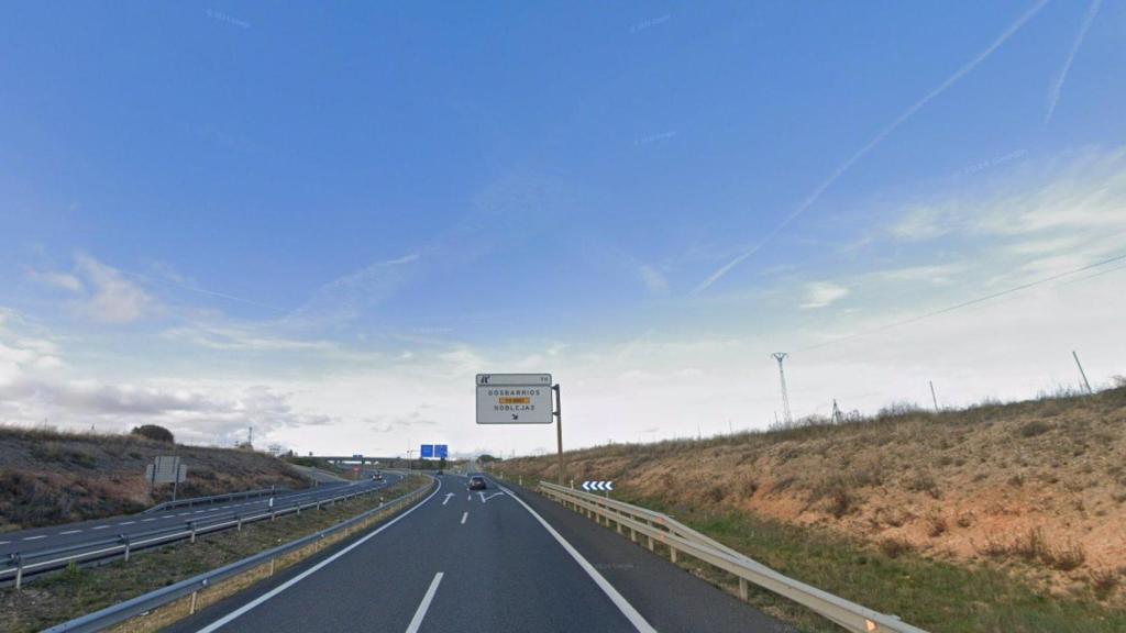 Imagen del lugar donde se ha producido el accidente.