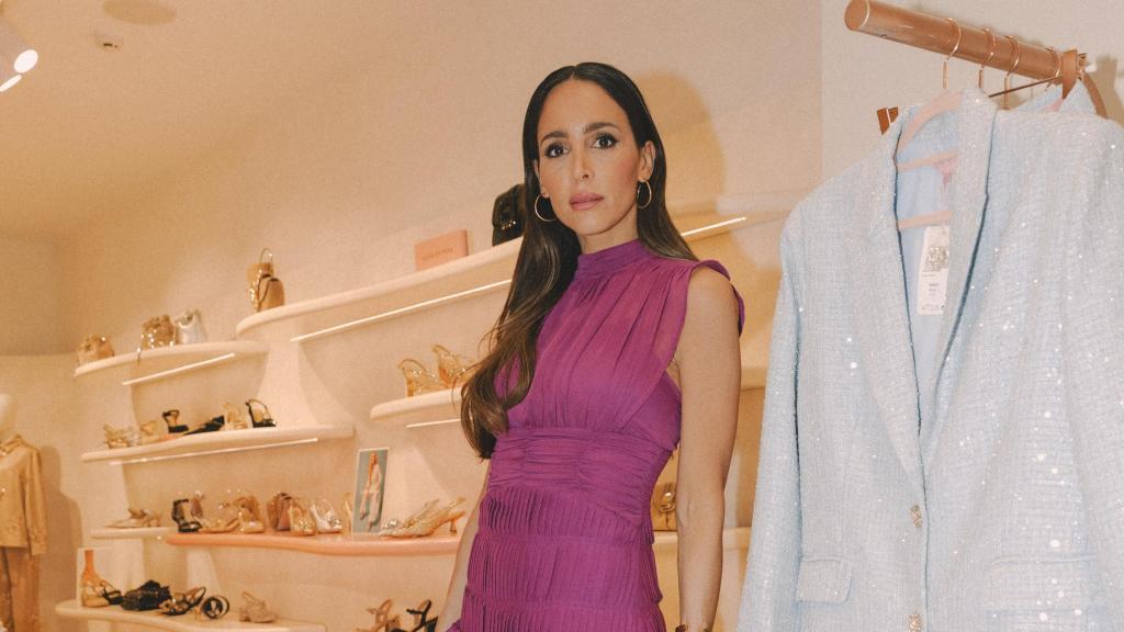 Rocío Osorno en la inauguración de la tienda de Alma en Pena en Sevilla.