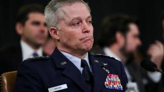 El hasta ahora director de la NSA, Timothy Haugh, la semana pasada durante una sesión en el Capitolio.