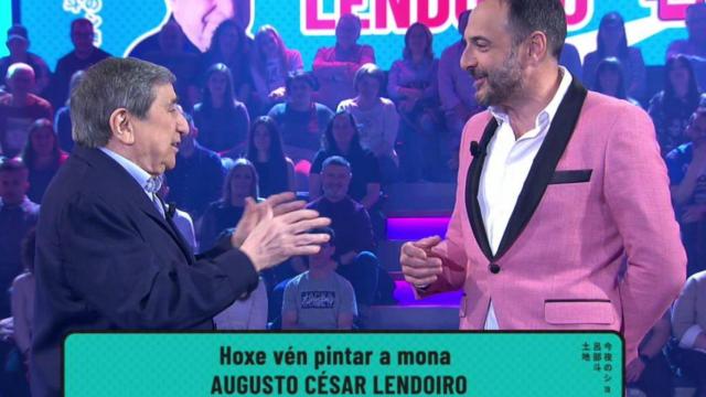 Lendoiro en 'LandRober' en la  TVG