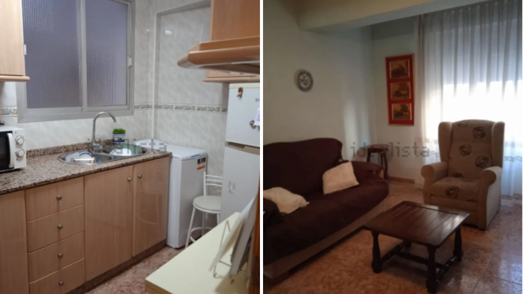 Imágenes del piso más barato en alquiler